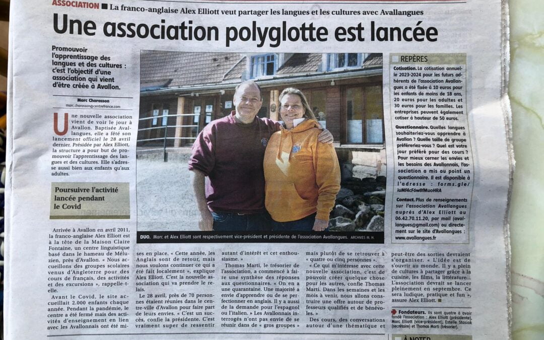 Une association polyglotte est lancée